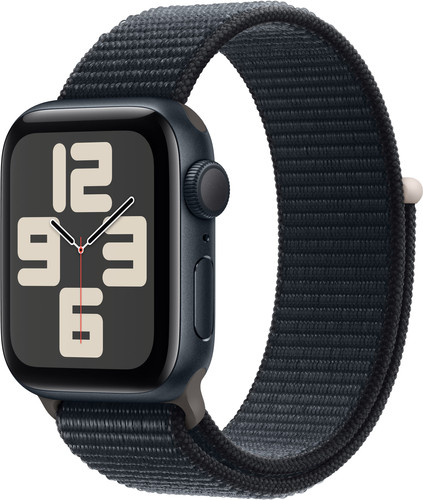 Apple Watch SE (2022) 40 mm Mitternacht Aluminium Sport Loop Main Image