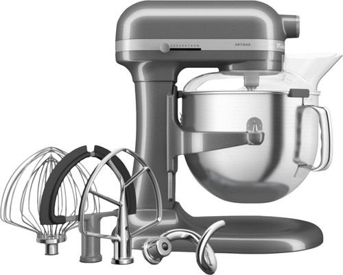 KitchenAid Artisan Bowl-Lift 5KSM70SHXEMS Medaillon-Silber Main Image