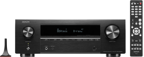 Denon AVR-X1800H Schwarz Main Image