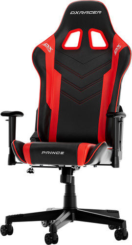 DXRacer PRINCE P132-NR Gaming Chair 2023 - Schwarz/Rot | Coolblue - Vor ...