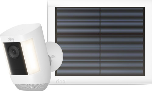 Ring Spotlight Cam Pro - Battery - Weiß + USB-C-Solarmodul Main Image