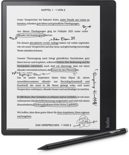 Kobo Elipsa 2E mit Kobo Stylus 2 Main Image