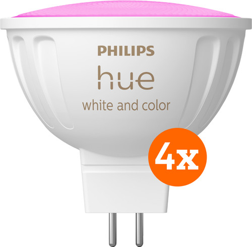 Philips Hue Spot White & Color MR16 4er-Pack Main Image