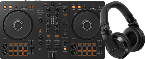 Pioneer DJ DDJ-FLX4 + Pioneer DJ HDJ-X7 Schwarz Main Image