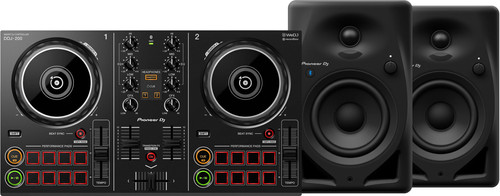 Pioneer DJ DDJ-200 + Pioneer DJ DM-40D-BT Black Main Image