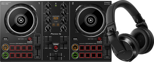 Pioneer DJ DDJ-200 + Pioneer DJ HDJ-X7 Schwarz Main Image