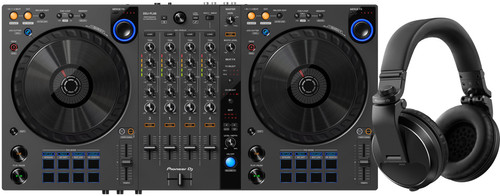 Pioneer DJ DDJ-FLX6 + Pioneer DJ HDJ-X5 Schwarz Main Image