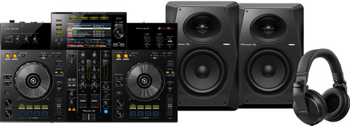 Pioneer DJ XDJ-RR + Pioneer DJ HDJ-X5 Schwarz + Pioneer VM70 (Paar) Main Image