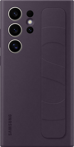 Samsung Galaxy S24 Ultra Standing Grip Back Cover Dark Purple Main Image