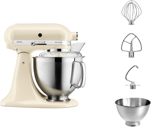 KitchenAid 5KSM185PSEAC Almond Cream Main Image