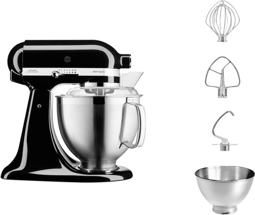 KitchenAid 5KSM185PSEOB Onyx Black Main Image