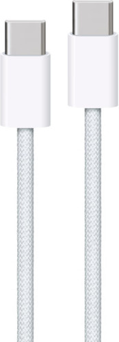 Apple USB-C to USB-C Cable 2m Nylon White Duo Pack Main Image