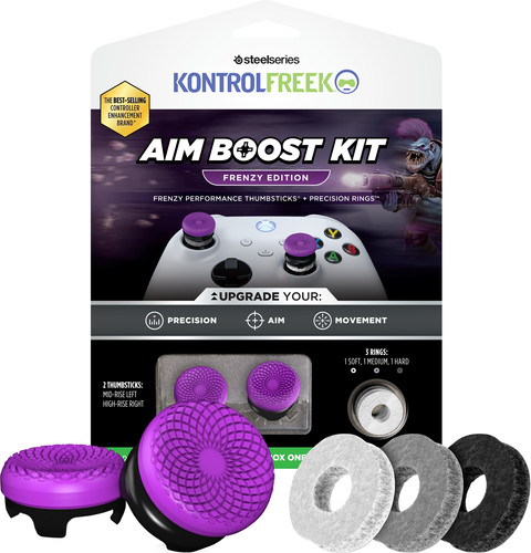 KontrolFreek Frenzy AimBoost Thumbsticks + Precision Rings Violett/Schwarz Xbox Main Image