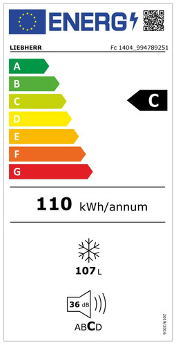 Liebherr Fc 1404-20 energielabel