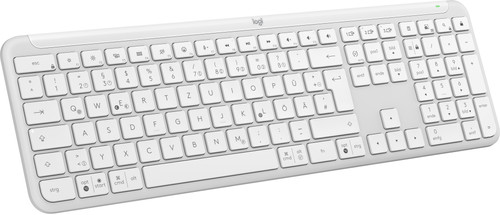 Logitech Signature Slim K950 Wireless Keyboard QWERTZ White Main Image