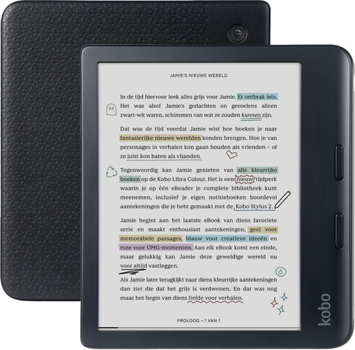 Kobo Libra Colour Black Main Image