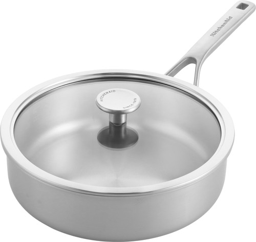 KitchenAid Multiply High-sided Skillet 24cm + Lid Main Image