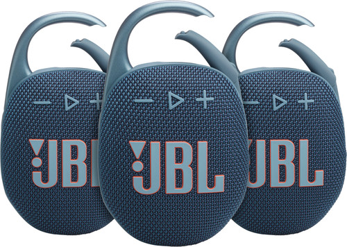 JBL Clip 5 Blue 3-pack Main Image