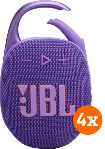 JBL Clip 5 Lila 4er-Pack Main Image