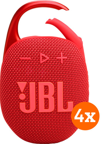 JBL Clip 5 Rot 4er-Pack Main Image