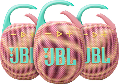 JBL Clip 5 Rosa 3er-Pack Main Image