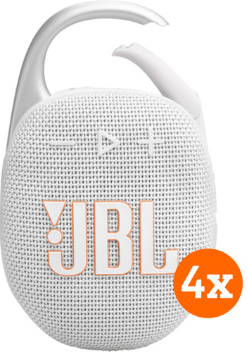 JBL Clip 5 Weiß 4er-Pack Main Image