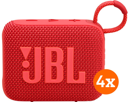 JBL Go 4 Rot 4er-Pack Main Image