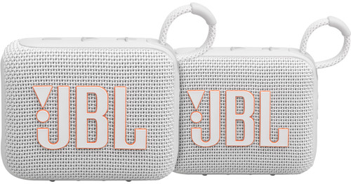 JBL Go 4 Weiß Doppelpack Main Image