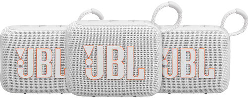 JBL Go 4 Weiß 3er-Pack Main Image