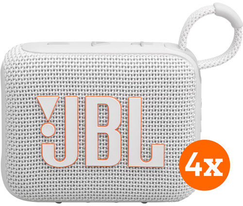 JBL Go 4 Weiß 4er-Pack Main Image