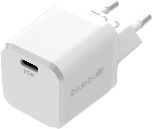 BlueBuilt Power-Delivery-Ladegerät mit USB-C-Anschluss 20 W Weiß Main Image