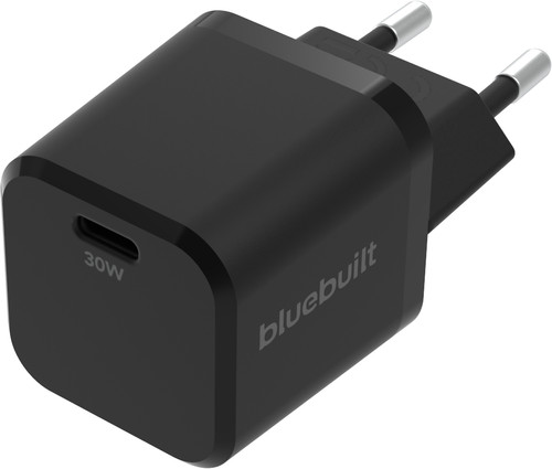 BlueBuilt Power-Delivery-Ladegerät mit USB-C-Anschluss 30 W Schwarz Main Image