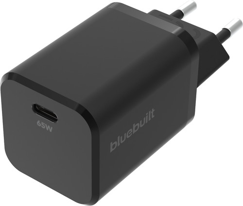 BlueBuilt Power-Delivery-Ladegerät mit USB-C-Anschluss 65 W Schwarz Main Image