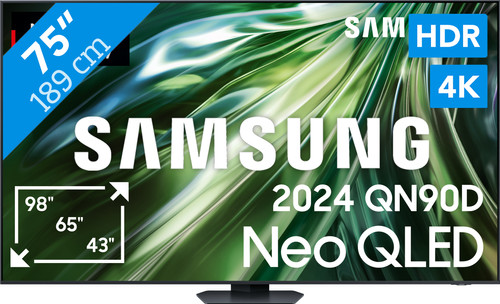 Samsung Neo QLED GQ75QN90DAT (2024) Main Image