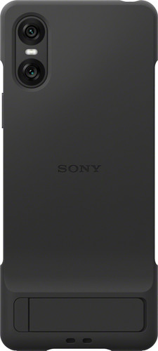 Sony Xperia 10 VI Backcover Schwarz mit Ständer Main Image