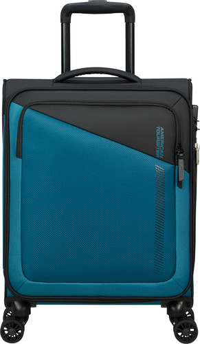 American Tourister Daring Dash Expandable Spinner 55cm Black/Blue Main Image