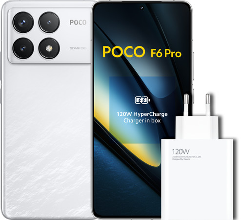 POCO F6 Pro 256GB White 5G Main Image