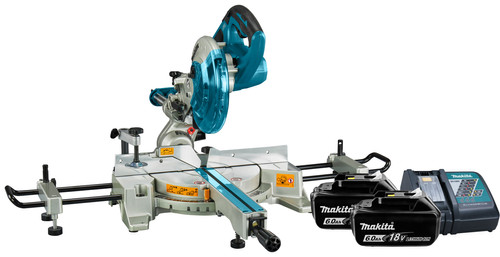 Makita DLS714NZ + 6,0-Ah-Akku (2 x) und Ladegerät Main Image