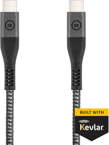 BlueBuilt USB-C to USB-C cable 1.5m Kevlar Black Main Image