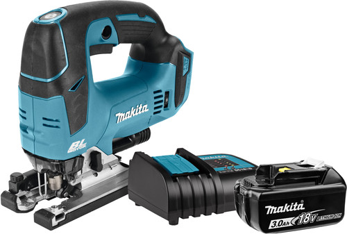 Makita DJV182ZJ + 3.0Ah Battery and Charger Main Image