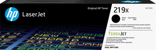 HP 219X Toner Schwarz (Hohe Kapazität) Main Image