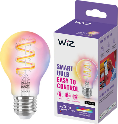 WiZ Filament Light - Colored and White Light - E27 Main Image