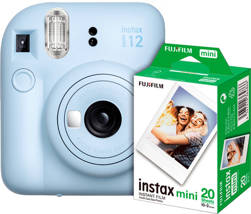 Fujifilm Instax Mini 12 Pastel Blue Set Main Image