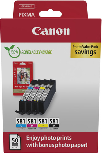 Canon CLI-581 Patronen Multipack Main Image