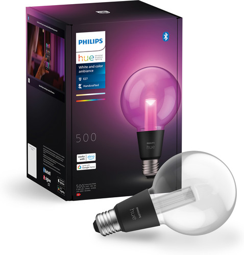 Philips Hue Lightguide Globe White & Color E27 Main Image