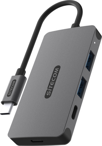 Sitecom USB-C-auf-USB-A- oder -USB-C-Hub Main Image