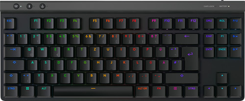 Logitech G515 TKL LIGHTSPEED Gaming Keyboard QWERTZ Black Main Image