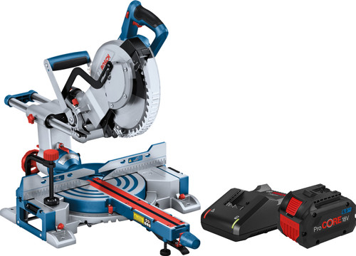 Bosch Professional GCM 18V-254 D + ProCORE 18V 8,0-Ah-Akku und Ladegerät Main Image