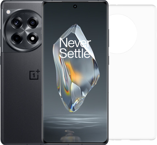 OnePlus 12R 256GB Gray 5G + Just in Case Soft Design Back Cover Transparent Main Image