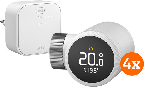 Tado Smart Radiator Knob X - Starter Pack 4-pack Main Image